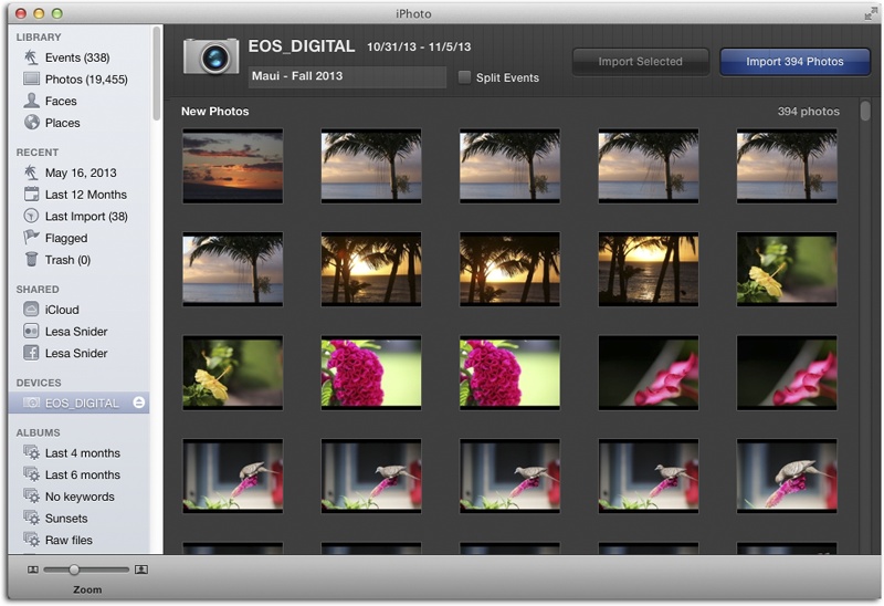 iphoto for mac 10.9.2